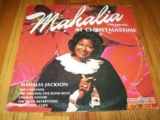 MAHALIA JACKSON AND FRIENDS - AT CHRISTMASTIME LP VERY GOOD CONDITION VERY RARE!