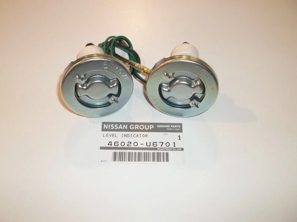 Nissan OEM DATSUN 1200 UTE B120 B210 B310 MASTER OEM CYLINDER CAPS - Image 1 of 2