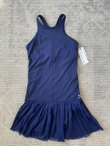 NWT NEW BALANCE X JCREW NAVY BLUE TENNIS WORKOUT DRESS SLIP XS - Picture 1 of 9