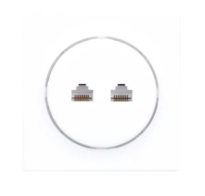 5902701701383 Fibaro Walli N Steckdose 2 x RJ-45 Weiß FIBARO - Bild 1 von 4