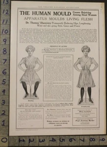 1908 MENSCHLICHER SCHIMMEL GESUNDHEIT SCHÖNHEIT QUACKSALBER MEDIZIN MEDIZINISCHES TRAINING FITNESS ANZEIGE [[SKU] - Bild 1 von 1
