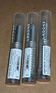 LOT OF 3 - 825 Peach Punch UNDONE BEAUTY Light on Lip LIPSTICK .08 oz tube - Picture 1 of 3