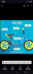 Kazam Bolt Balance Bike - Picture 1 of 1