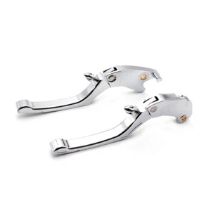 2x Chrome Brake Clutch Lever For Indian Scout Model 2013-2017 2014 Motorcycle - Picture 1 of 7