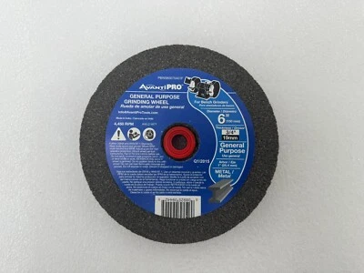 6 In X 3/4 In X 1 In Bench Grinding Wheel New AvantiPro - Image 1 of 3