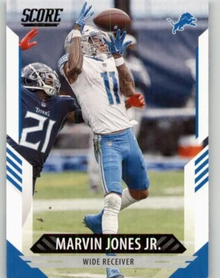 2021 Score Marvin Jones Jr. #135 Detroit Lions - Image 1 of 2