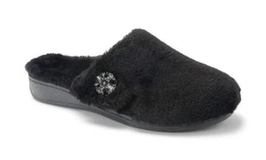 Vionic Gemma Lux Orthotic Support Slipper - Black - Picture 1 of 1