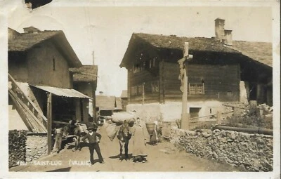 SWITZERLAND 1911 PICTURE POST CARD TO BOWLING GREEN OHIO USA #179 - Image 1 of 2