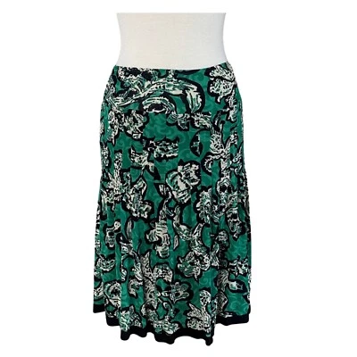 OSCAR DE LA RENTA Mujer’s Falda Plisada Multicolor Talla M Foto 1 de 3