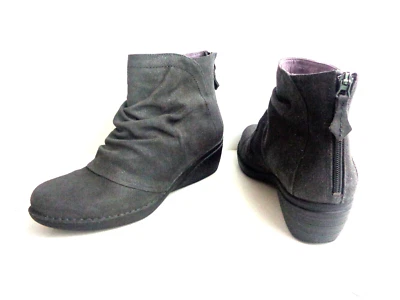 Botín de cuña DANSKO gris gamuza Arisa Scrunch 1643950200 EU 39 US 8,5-9M Foto 1 de 4