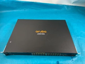 HPE ARUBA 2530-24G J9773A PoE+ 24-PORT GIGABIT ETHERNET SWITCH J9773-60201 - Picture 1 of 5