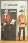 Butterick 3896 Historical Costume Sewing Pattern Colonial Farmer Englishman XS-M