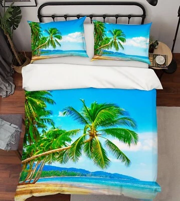 Fundas de almohada para cama 3D Beach Ocean N1625 funda nórdica edredón Queen King Eve 23 Foto 1 de 4