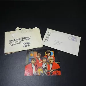 Set of 3 1960s Paul Revere and the Raiders Mark Linsay signed Letters to Fan - Picture 1 of 12