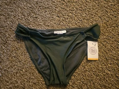 Pantalones de Traje de Cebo Juniors Verde Oliva Sólido Hipster SO Talla XS Foto 1 de 4