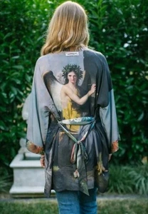 Chaqueta kimono Market Of Stars "Reverie" audaz con cinturón OS - Imagen 1 de 8