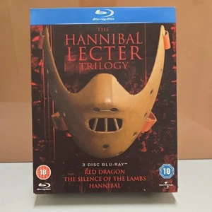 Hannibal Lecter Trilogy (Silence of the Lambs + Hannibal + Red Dragon BLU RAY) - Picture 1 of 2