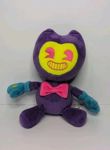 Bendy and the Ink Machine Tinta Blacklight Purple 9” Peluche PHATMOJO Sonrisa Sonriente - Imagen 1 de 5