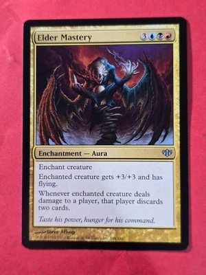 2009 Magic The Gathering Conflux #104 Elder Mastery, UC, NF, cd4 - Image 1 of 3