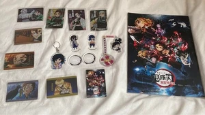 Conjunto de paquete de mercancía de película Demon Slayer Mugen Train - visual clave, bienes limitados, más - Imagen 1 de 3
