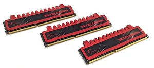 G.Skill Ripjaws 12GB Tri-Channel Kit 3x4GB DDR3 RAM 1600MHz F3-12800CL9T-12GBRL - Picture 1 of 5