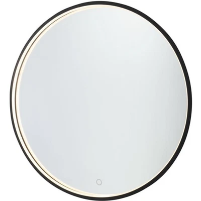 Artcraft Lighting AM319 Reflections 23.75 X 23.75 inch Matte Black Wall Mirror - Image 1 of 4