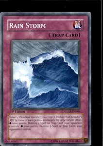 Yu-Gi-Oh Rain Storm GLAS-EN066 1st Edition - Picture 1 of 2