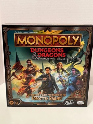 Hasbro Gaming Monopoly Dungeons & Dragons: Honor Among Thieves Juego, Inspirado en Foto 1 de 2