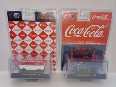 M2 Machines 1950 Studebaker 2R Truck A44 & 1960 VW Delivery Van USA Model Lot - Image 1 of 4