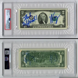 Steve Woz Wozniak SIGNED $2 Dollar Currency Encapsulated PSA HANDSIGNIERT Apple - Bild 1 von 3