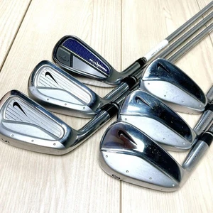 Nike Pro Combo Iron Set 6pcs 5-6-7-8-9-PW Mixed Shaft Flex R/S Left-Handed - Picture 1 of 10