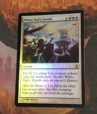 Foil White Sun’s Zenith X1 Mirrodin Besieged Lp MTG