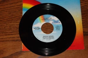 VINYL 45 BY GEORGE STRAIT IF I KNOW ME B/W HOME IN SAN ANTONE UNPLAYED - Picture 1 of 2