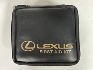🚀  07-12 Lexus XF40 LS460 Medical First Aid Emergency Kit Leather Case OEM - Picture 1 of 2