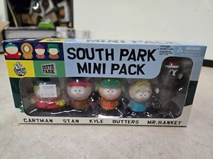 South Park Mini Figures Pack 2" Mirage Cartman Stan Kyle Butters Mr. Hankey NEW - Picture 1 of 6