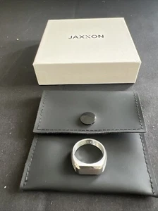 Jaxxon Siegelring - Silber - Größe 10 - Brandneu - Bild 1 von 6