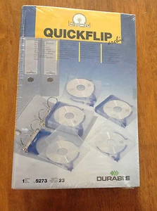 QUICKFLIP RINGBINDER CD FILE/FOLDER BRAND NEW & SEALED - Picture 1 of 2