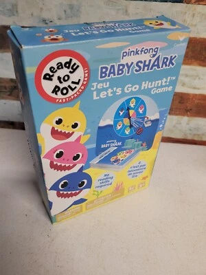 Baby Shark Let's Go Hunt Game 2-4  players ages 3+ BRAND NEW Pink Fong Cardinal  - Image 1 of 4