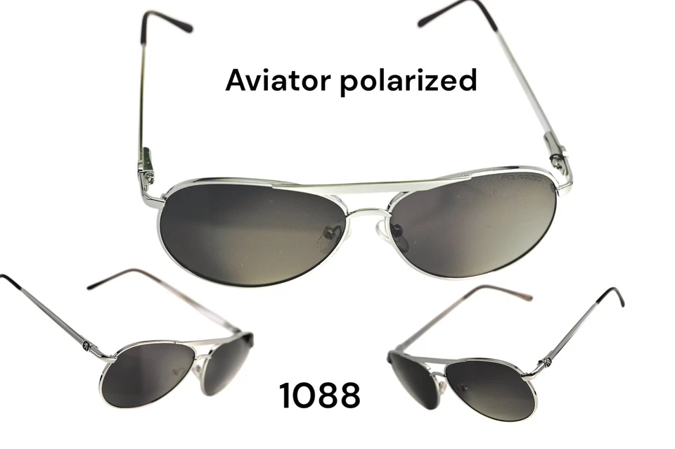 metal frame sunglasses Polarized Mirror Lens The Cool /men 1088 Foto 1 de 1