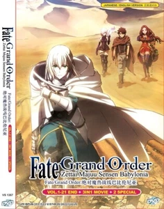 FATE/GRAND ORDER:ZETTAI MAJUU VOL.1-21 END +3 MOVIE + 2 SP DVD ANIME ENG DUB - Picture 1 of 3