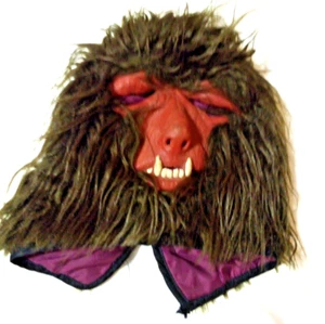 Vtg FUN WORLD WOLFMAN Adult Halloween Mask Korea Made Rare Classic Monster - Picture 1 of 8