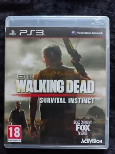 PLAYSTATION PS3**THE WALKING DEAD SURVIVAL INSTINCT GAME**2013 EX CONDITION  - Picture 1 of 3