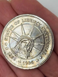 Moneda 100 Aniversario Centenario de la Estatua de la Libertad 1886 - 1986 - Imagen 1 de 4
