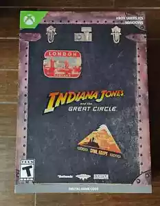 Indiana Jones And The Great Circle Collector's Edition XBOX X S /w Steelbook USA - Picture 1 of 6