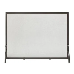 S1154 Large Single Panel Olde World Iron Screen Finish Screen - Picture 1 of 5