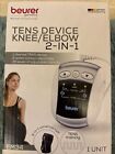 Beurer Knee & Elbow Tens Unit Device 2-IN-1 Adj Univ Cuff 25 Levels #EM34 NEW