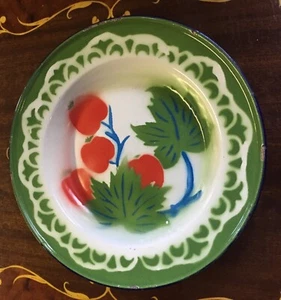 Vintage Fruit Plate Made of Metal , Unique Design - Bild 1 von 10