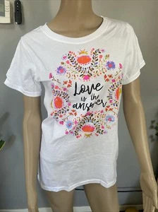 Natural Life Women’s Beach Cover Up Tee Medium New - Picture 1 of 5