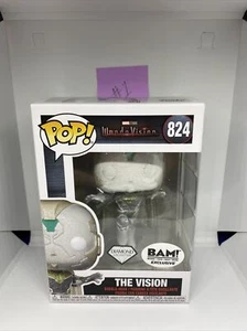 Funko POP! The White Vision #824 Diamond BAM Exclusive Marvel JUNE #1 - Picture 1 of 7