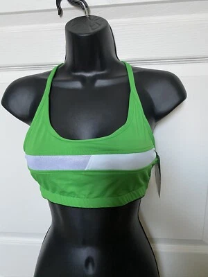 Sujetador deportivo/entrenamiento/gimnasio verde Kelly Mossimo para mujer - talla M Foto 1 de 4